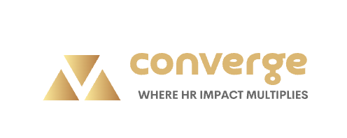Converge logo gold gradient